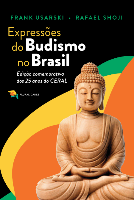 Capa de Expressões do Budismo no Brasil, edição comemorativa dos 25 anos do CERAL